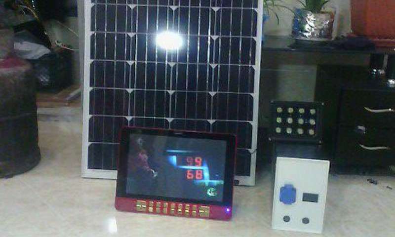 سیستم  پرتابل خورشیدی تولید برق ساخت ایران + عکس